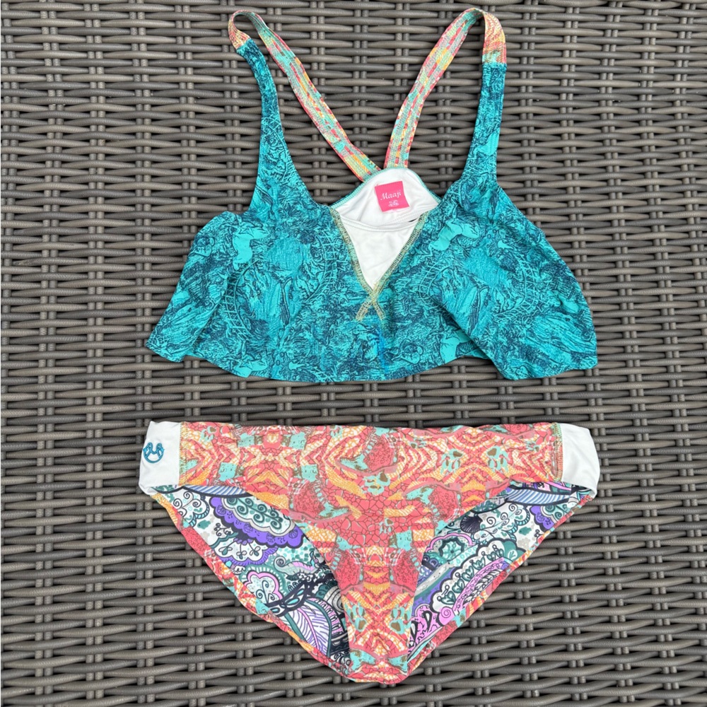 Maaji Bikini with Reversible Bottoms - Size S